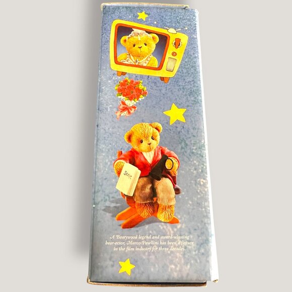 Cherished Teddies Club Membear 2000 Figurine Set With Display Box & Accessories - Picture 13 of 15